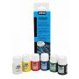 Farby do tkanin Pebeo Setacolor Zamsz, 6 kolorów x 20ml - 3
